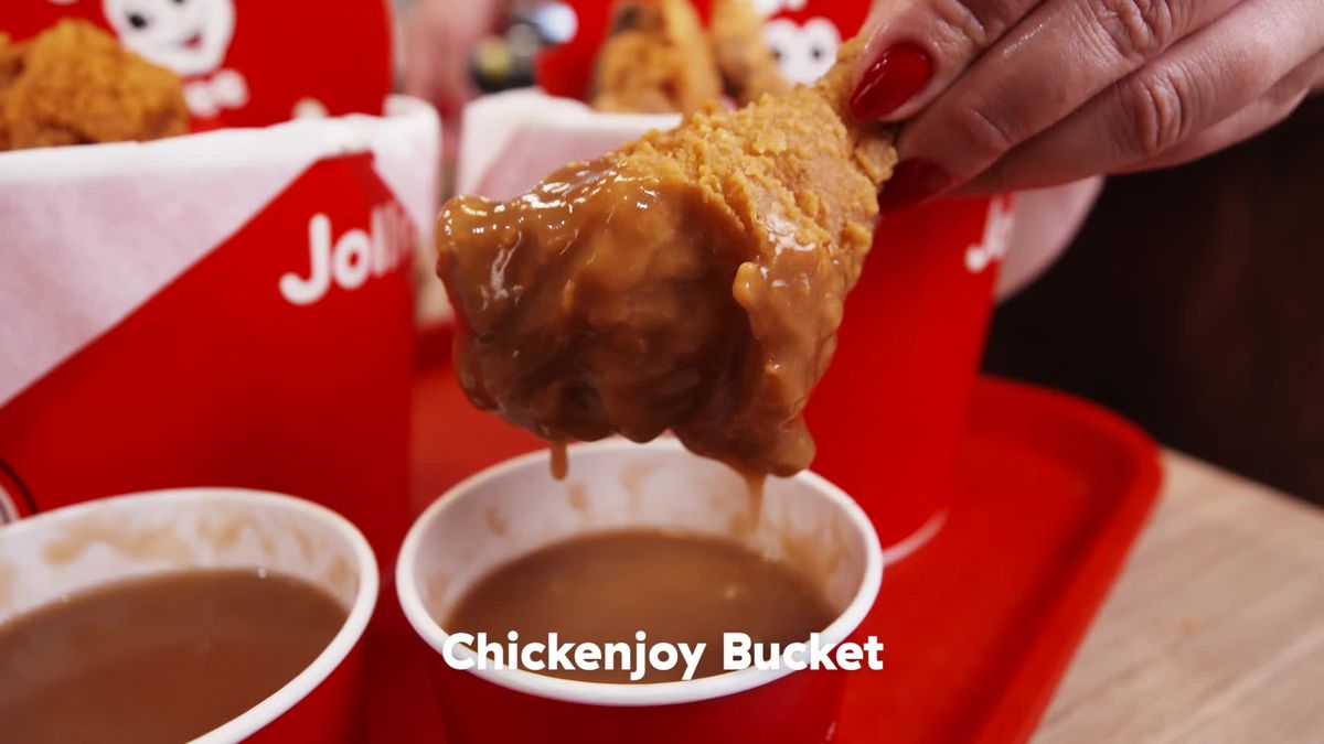 preview for We Got To Try Cult-Favorite Jollibee Fried Chicken And Banana Ketchup Spaghetti