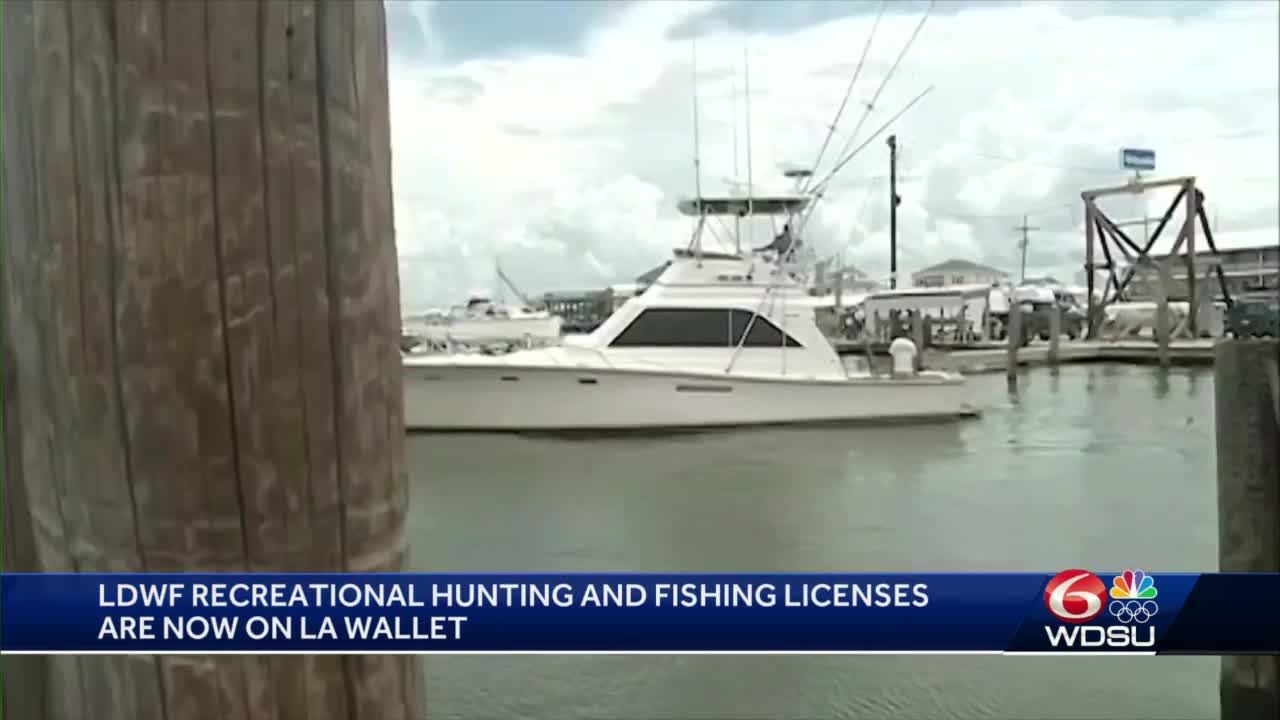 LDWF recreational hunting, fishing licenses now on LA Wallet - Louisiana  Sportsman