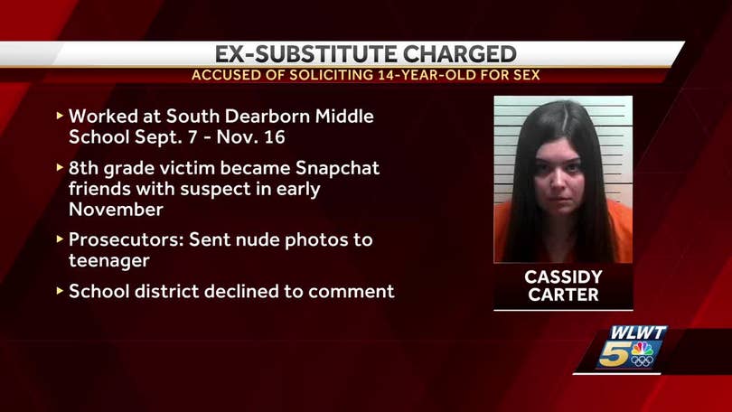 8th grade nude Dearborn County substitute teacher accused of sending nude photos to student