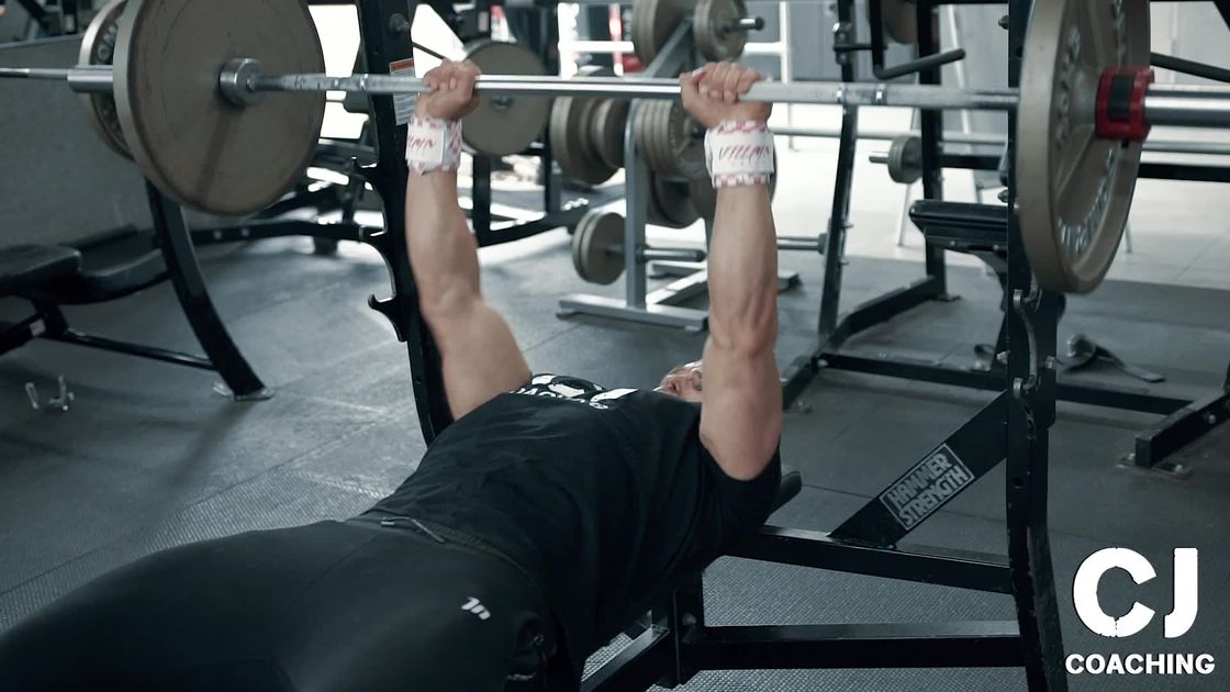 preview for Charlie Johnson | Close-Grip Bench Press