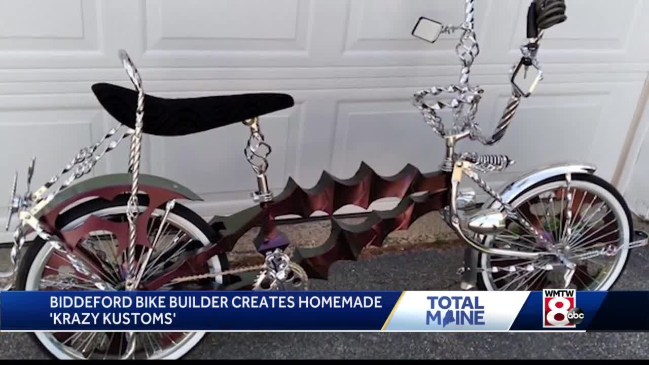 Biddeford bike builder creates homemade Krazy Kustoms