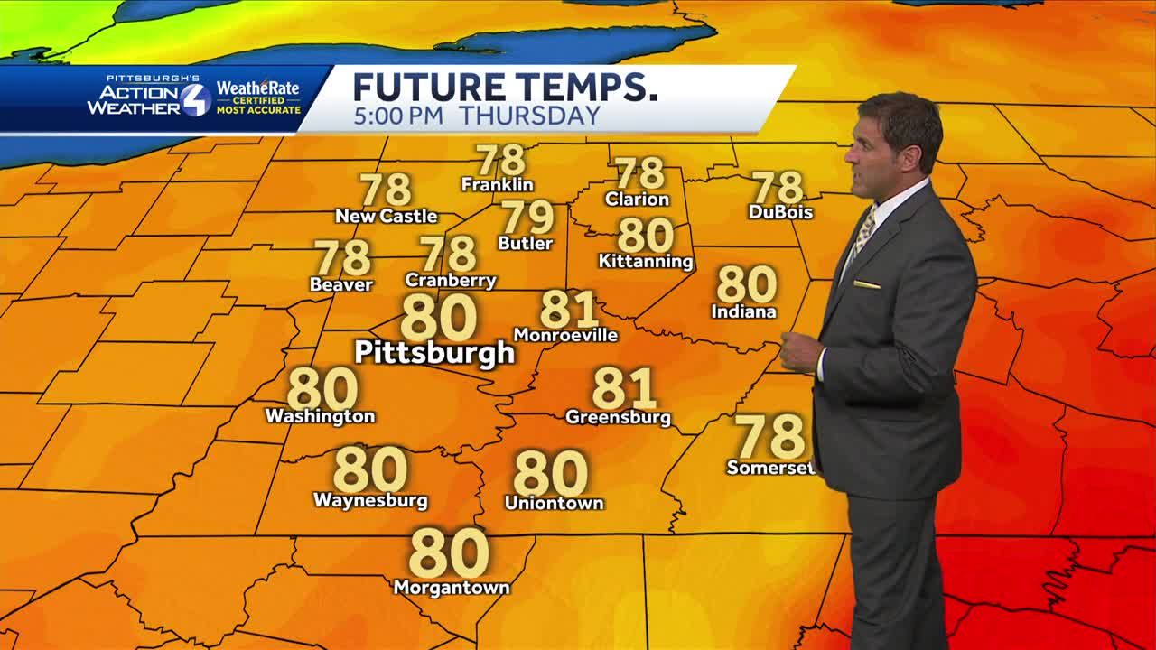 Pittsburgh Weather: Cool temperatures for Monday night Steelers