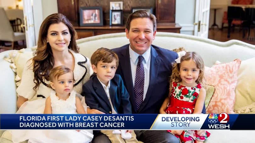 Ron DeSantis' Wife Casey DeSantis Has Breast Cancer