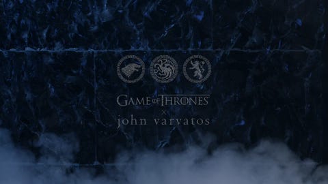 John Varvatos Game Of Thrones Collaboration Arrives In Time For
