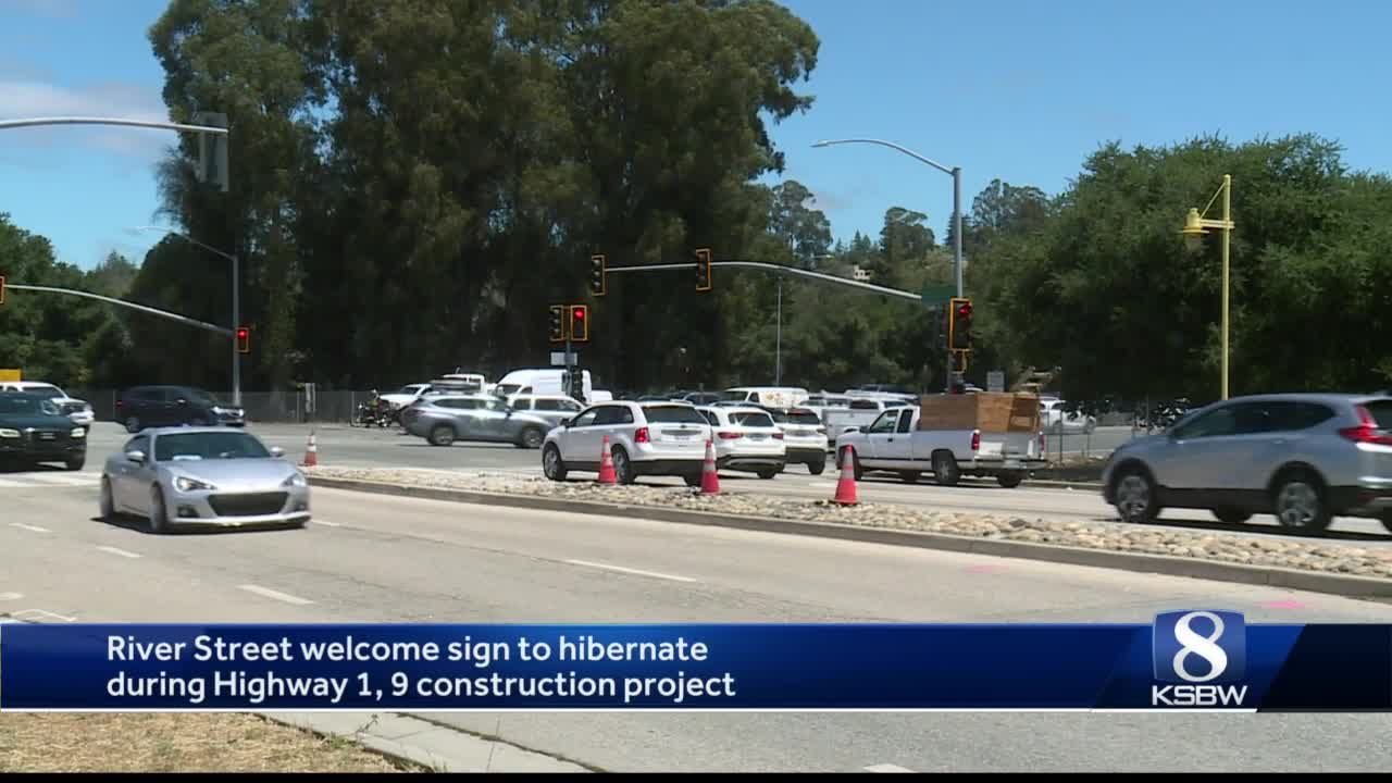 Santa Cruz s iconic River Street sign going into hibernation