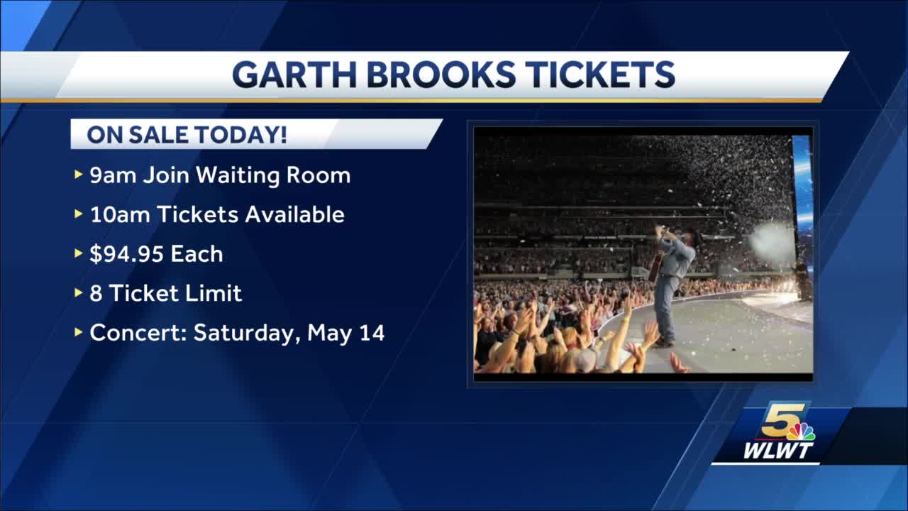 Garth Brooks is officially coming to Cincinnati and Paul Brown