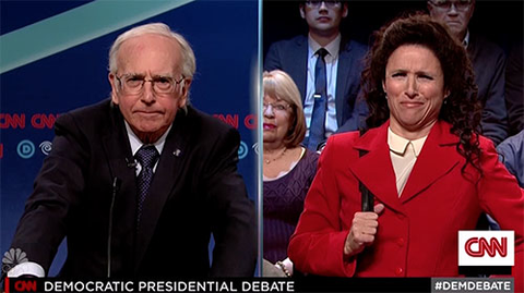 preview for Hilarious ‘Seinfeld’ Reunion During ‘SNL’ Debate