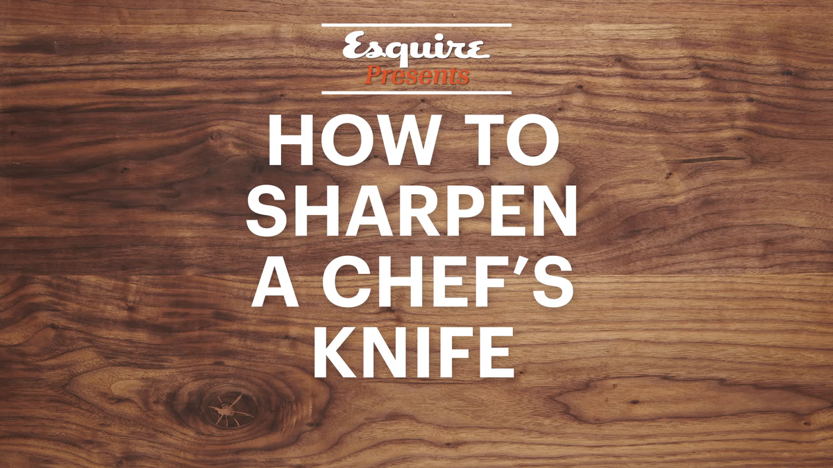 preview for How to Sharpen a Chef’s Knife