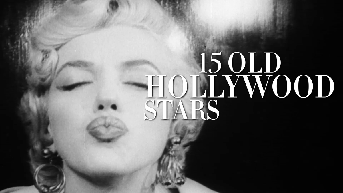 preview for 15 Old Hollywood Stars At Home