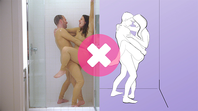 preview for Shower Sex Positions Attempted by Real People