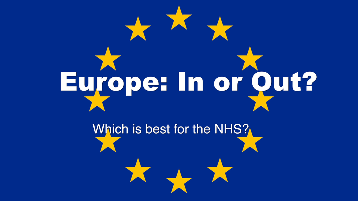 preview for Europe: In or Out? The NHS