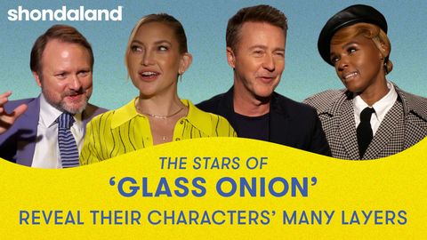preview for The Stars of ‘Glass Onion’ Reveal Their Characters’ Many Layers
