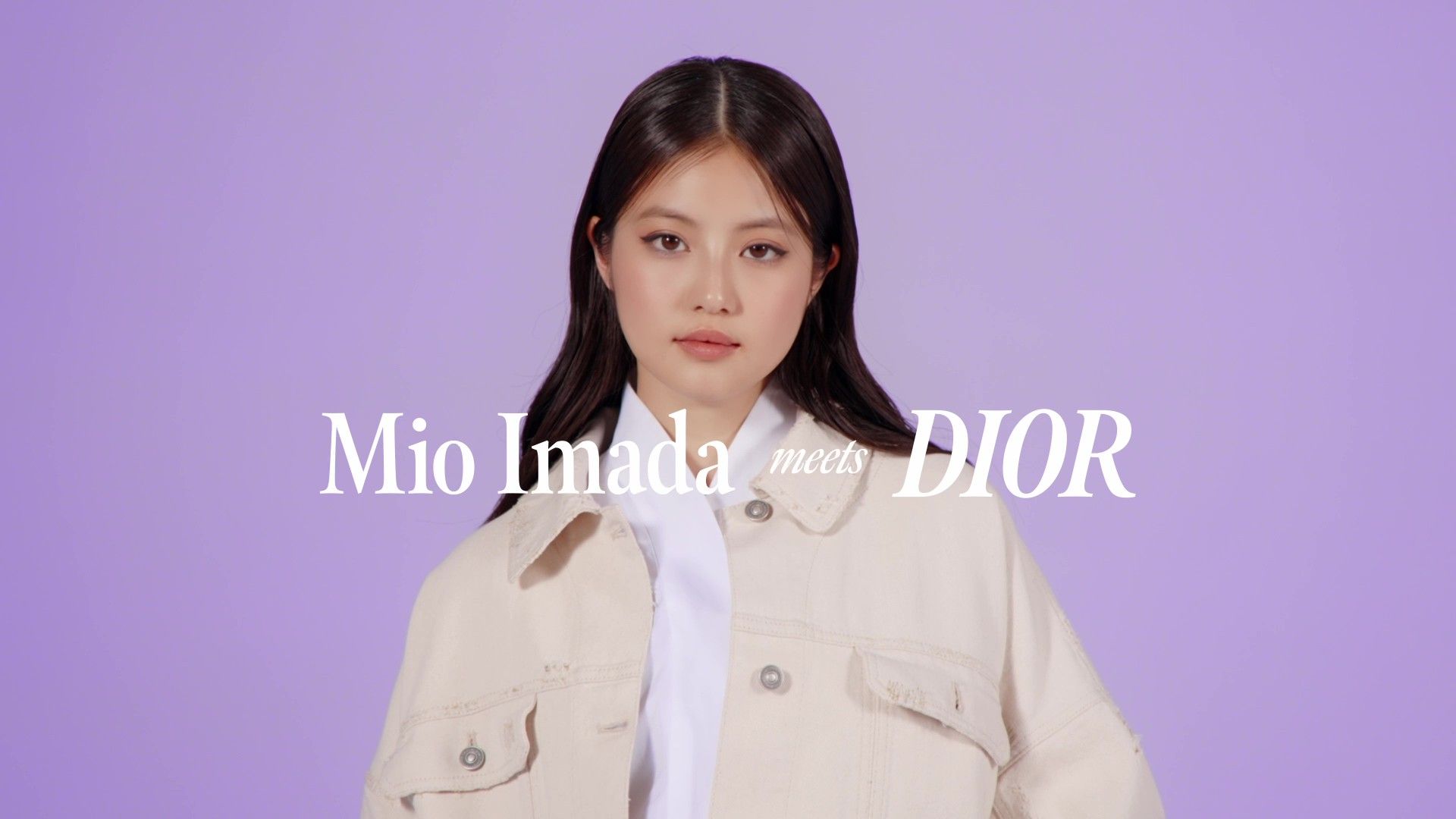 今田美桜が出合うディオール フォール コレクション 今田美桜が出合うディオール フォール コレクション