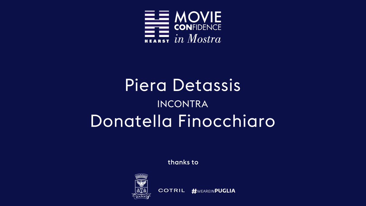 preview for Talk Movie Confidence In Mostra - Donatella Finocchiaro