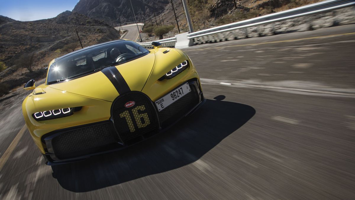 preview for Bugatti demuestra el potencial del Chiron Pur Sport