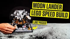 Apollo 11 Moon Lander Lego Speed Build