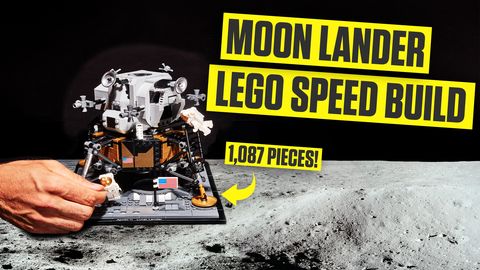 preview for Apollo 11 Moon Lander Lego Speed Build