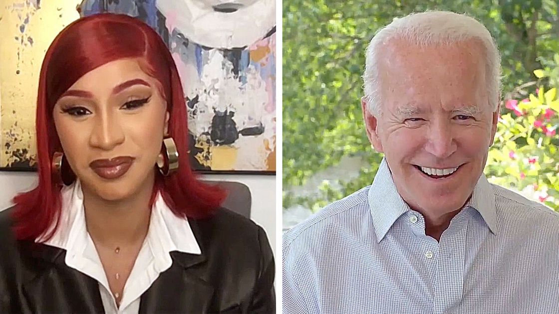 preview for Cardi B Talks Police Brutality, COVID-19, and the 2020 Election with Joe Biden | ELLE