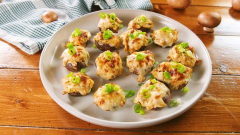 preview for Chicken Artichoke Stuffed Mushrooms >>> All Other Appetizers