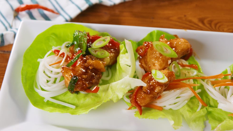 Dish, Food, Cuisine, Ingredient, Lettuce, Produce, Leaf vegetable, Meat, Recipe, Vegetarian food, 