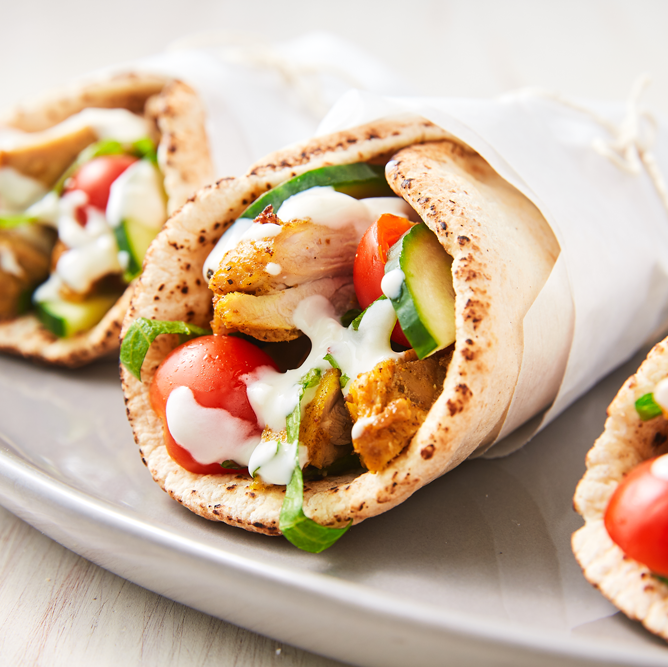 preview for Chicken Shawarma Makes The Best Pitas!