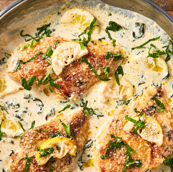 Video player poster image preview for This Creamy Lemon Chicken Is An In Instant Classic