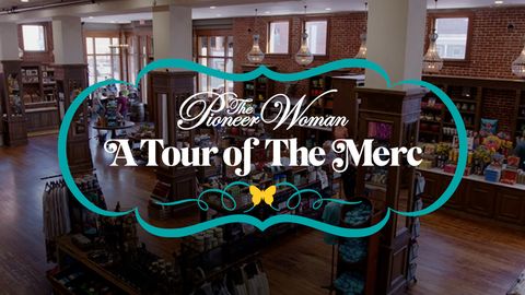 preview for Tour Ree Drummond’s The Mercantile