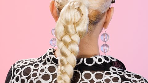 preview for 4 Strand Braided Ponytail | Cosmo's The Braid Up