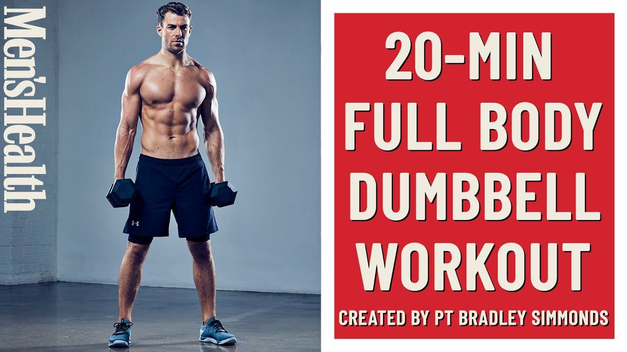 20 Minute Full Body Workout Dumbbell Only