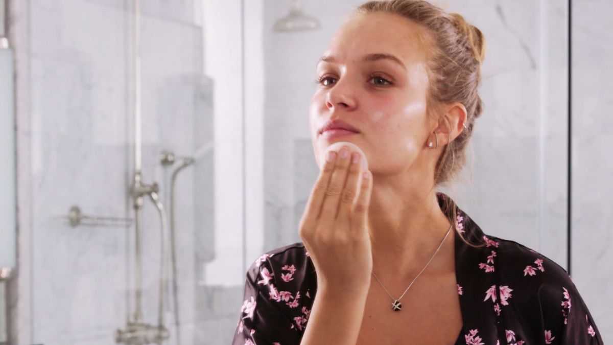preview for Josephine Skriver Skincare Routine - Victoria's Secret Angel Josephine Skriver's Night Routine