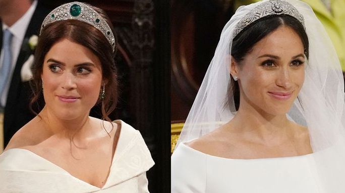 preview for Here’s How Princess Eugenie's Wedding Day Compared To Meghan Markle's