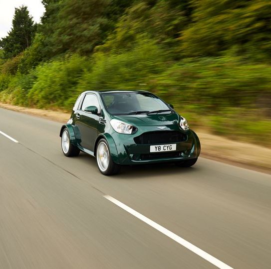 preview for The Aston Martin V8 Cygnet Is an Insane 430-HP Microcar