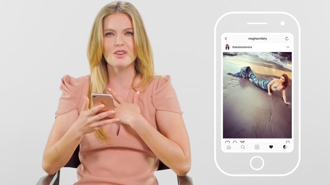 preview for Watch As Meghann Fahy From 'The Bold Type' Insta-Stalks Her Castmates