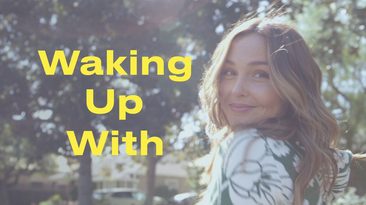 preview for Camilla Luddington's Morning Involves Two Dogs, One Baby, and Kitchen Beauty Hacks