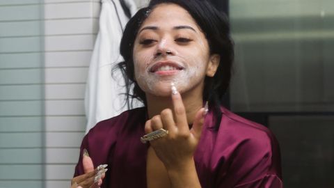 preview for Hennessy Carolina's Nighttime Skincare Routine | Go To Bed With Me