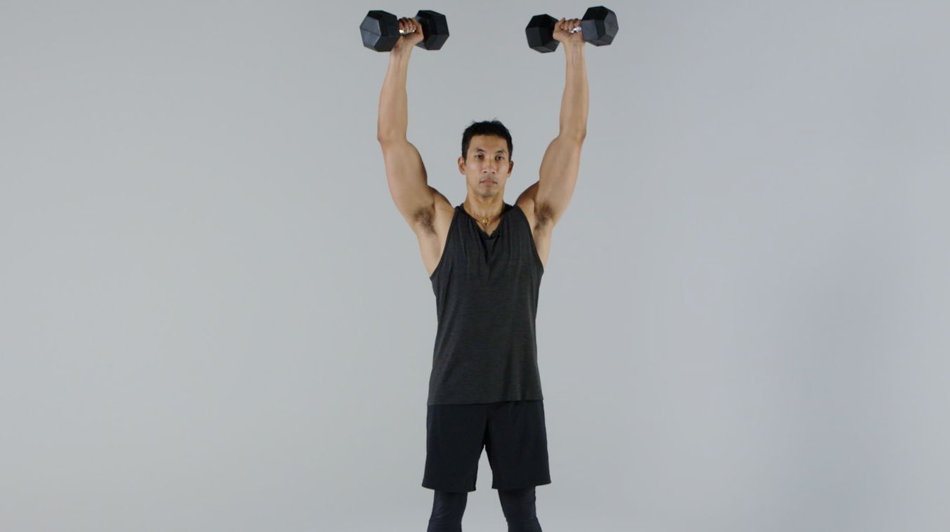How to do various forms of the shoulder press