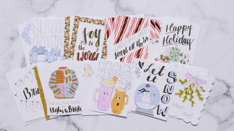 preview for DIY Holiday Cards | Plan With Me