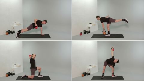 preview for 8 Kettlebell Core Moves (No Crunches Required)