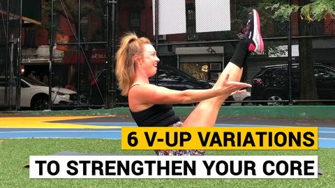 preview for Six V-Up Variations to Strengthen Your Core