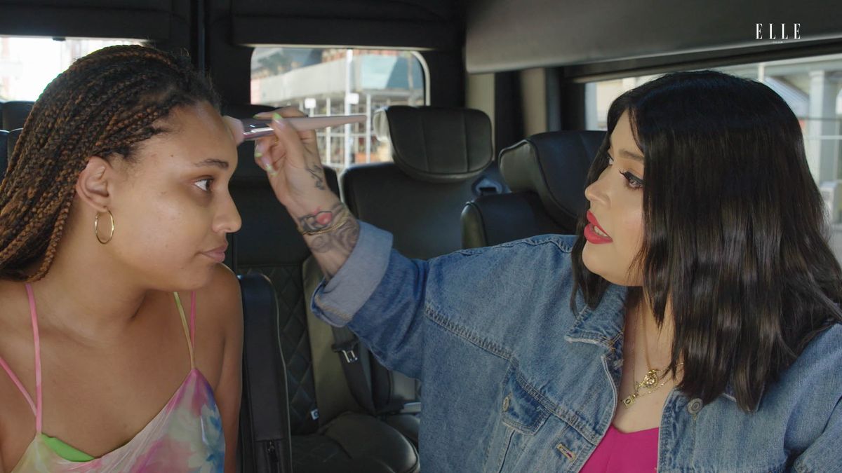 preview for Rihanna's Makeup Artist Priscilla Ono Does a Full Face of Makeup in a Moving Car