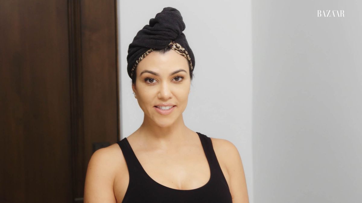 preview for Kourtney Kardashian's Nighttime Skincare Routine | Go To Bed With Me