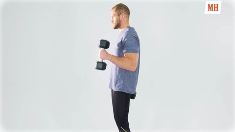 preview for How To Perfect Your Hammer Curl | Men's Health