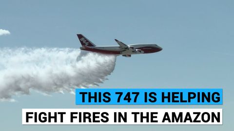 preview for This 747 is Helping Fight Fires in the Amazon