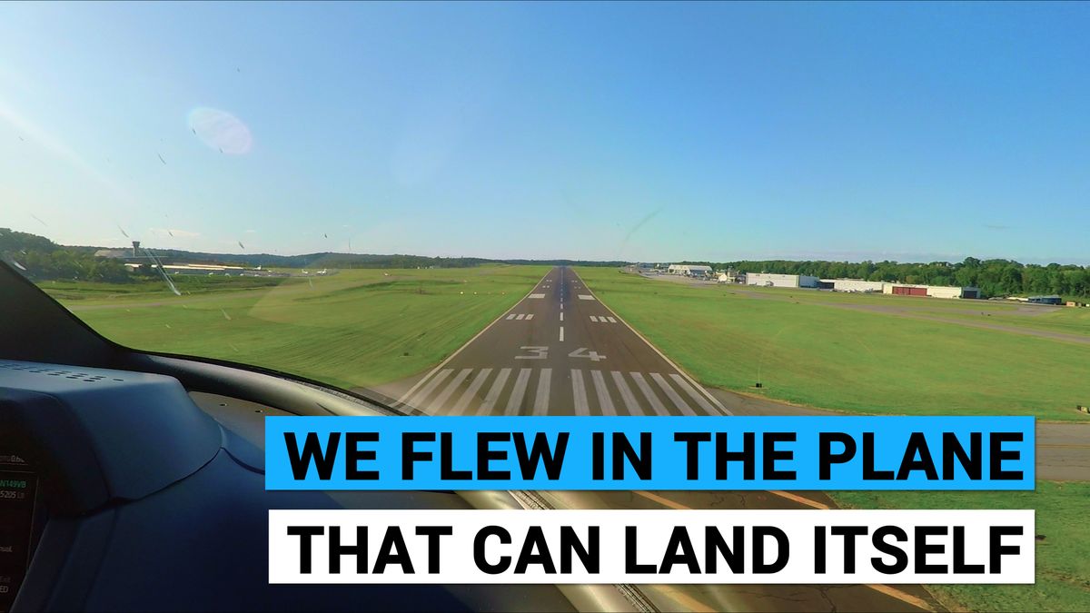 preview for We Flew in the Plane That Can Land Itself
