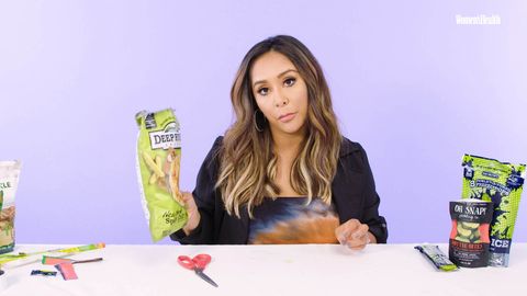 preview for Watch Jersey Shore's Snooki Taste Test Pickle-Flavored Snacks | Food Fight