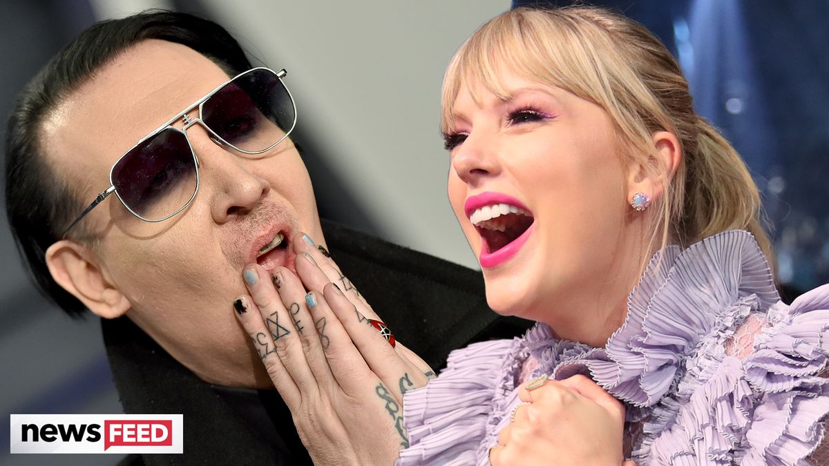 preview for Taylor Swift PICTURED Hanging Out With Marilyn Manson!!!