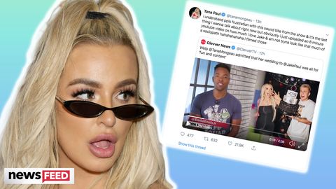preview for Tana Mongeau CLAPS BACK About Wedding Being 'For Fun & Content'!