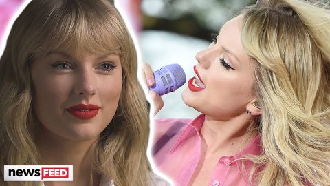 preview for Taylor Swift SPEAKS OUT About Re-Recording Her Old Albums!