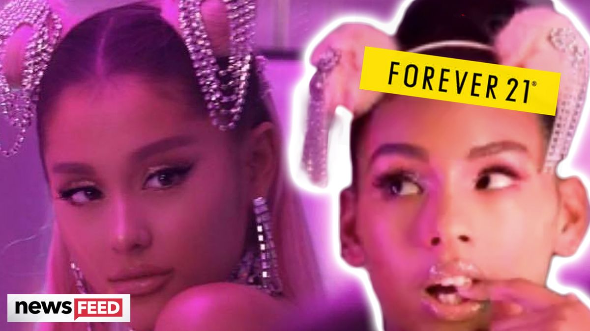 preview for Ariana Grande SUES Forever 21 for Jacking Her '7 Rings' Style!