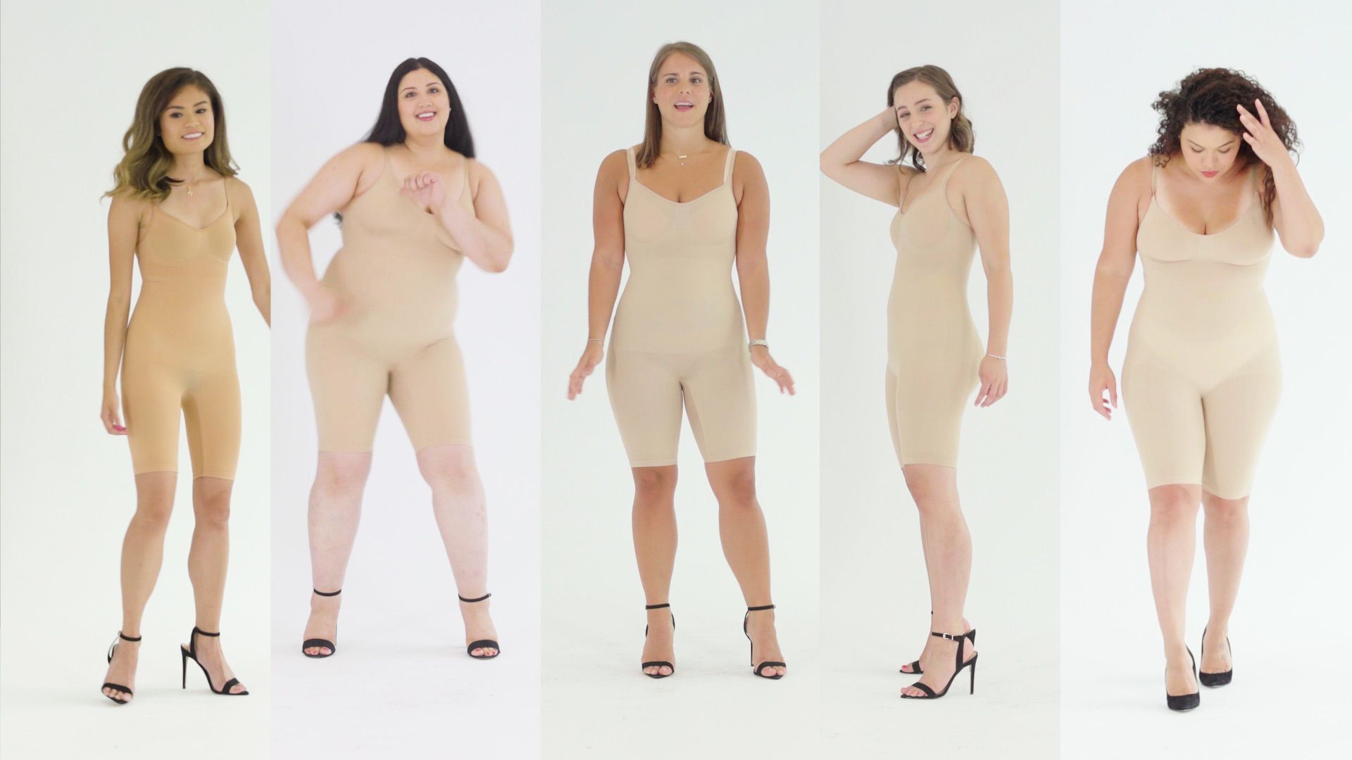 Kim Kardashian Inspired Womens Bodysuit With Tummy Control And